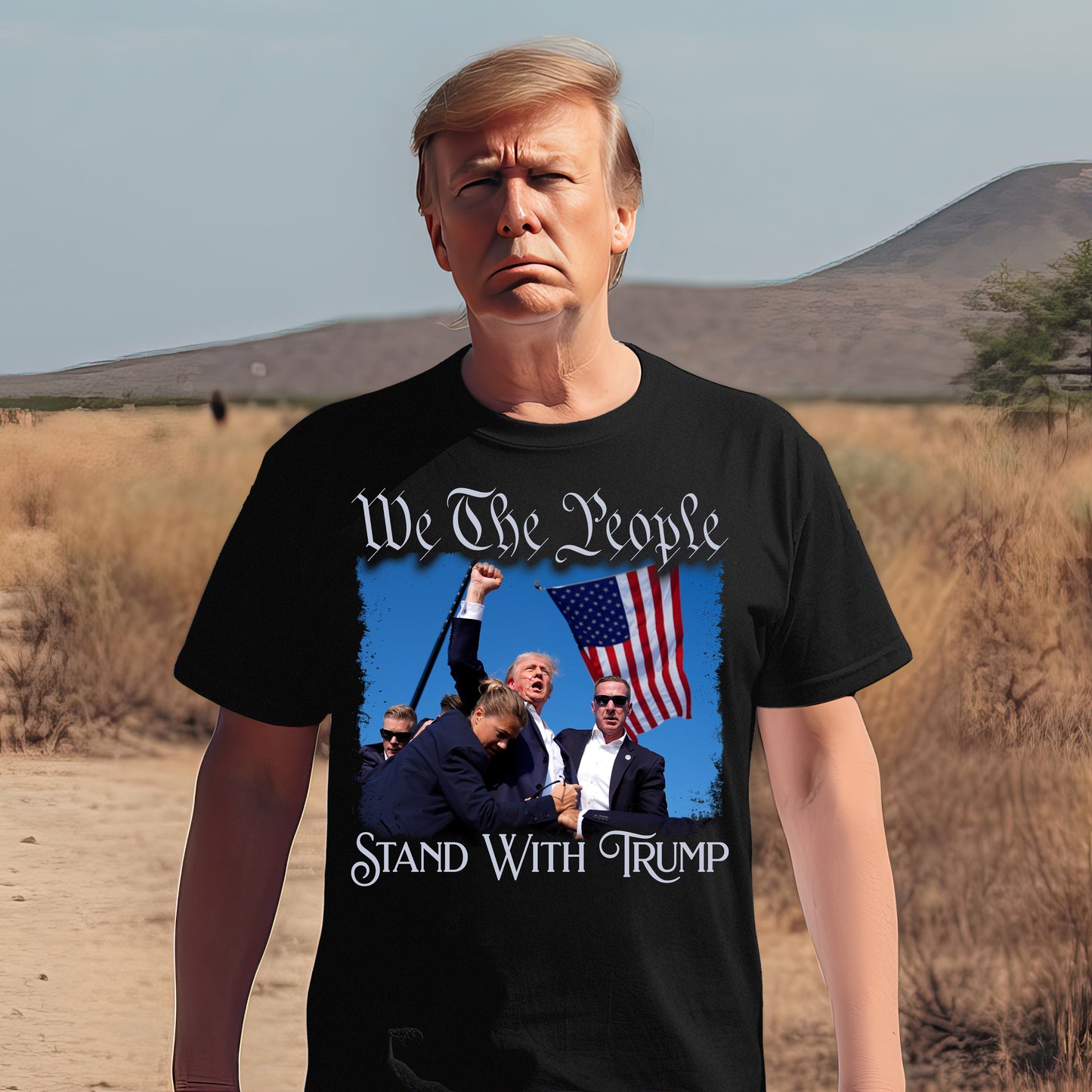 We The People Stand With Trump Shirt