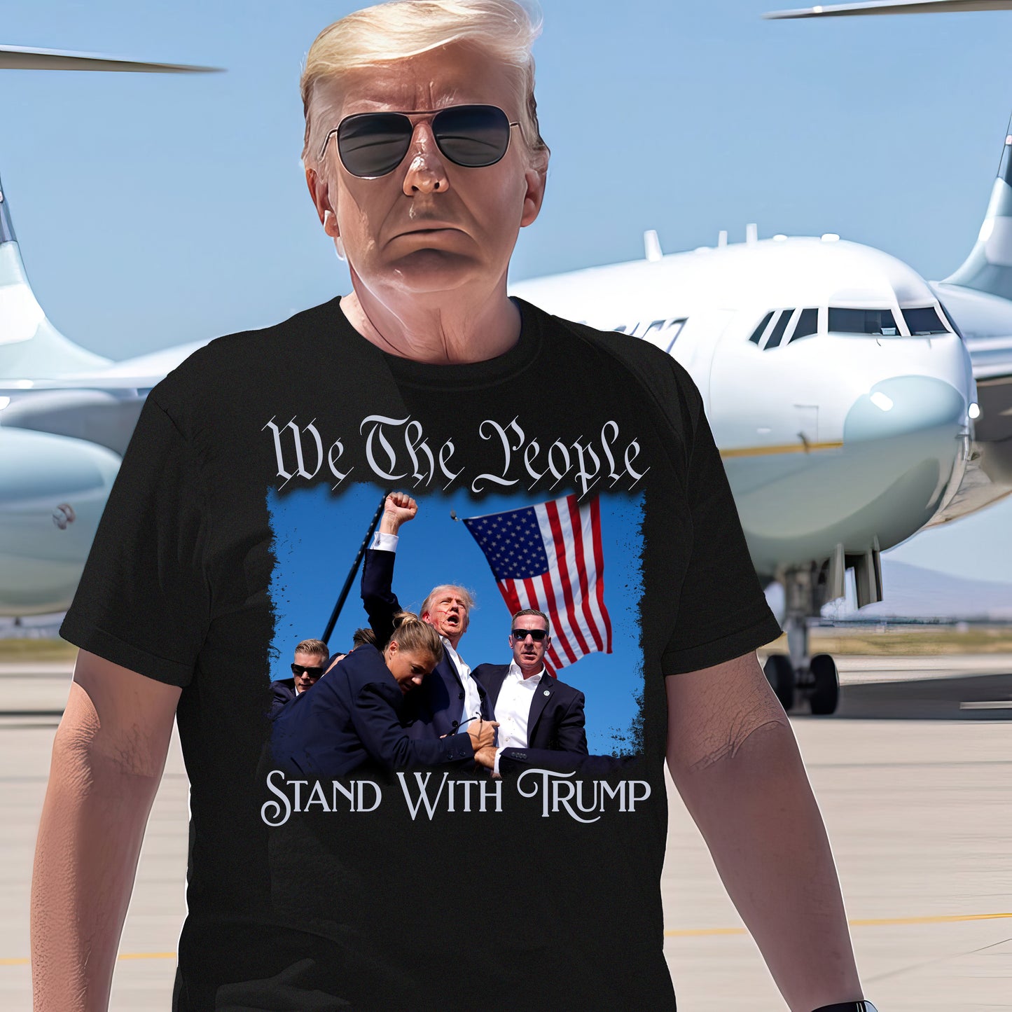 We The People Stand With Trump Shirt