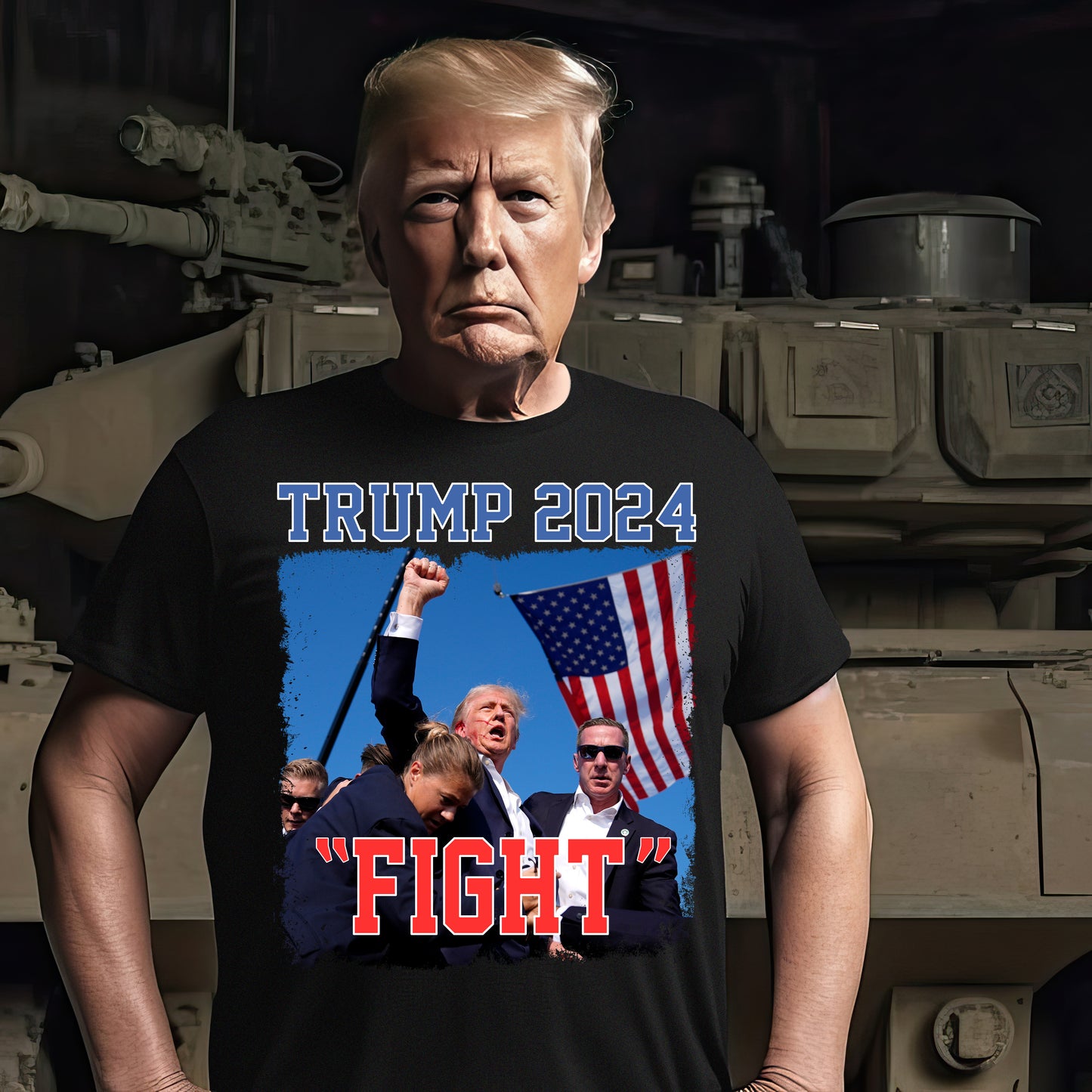 Trump Fight 2024 Shirt