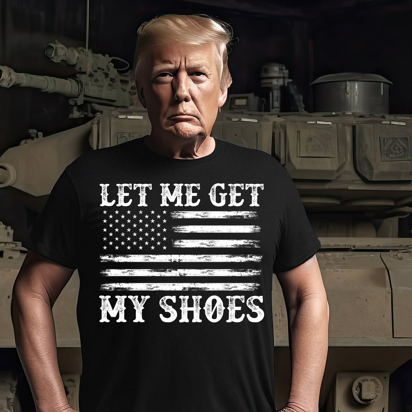 Let Me Get My Shoes Trump 2024 Shirt