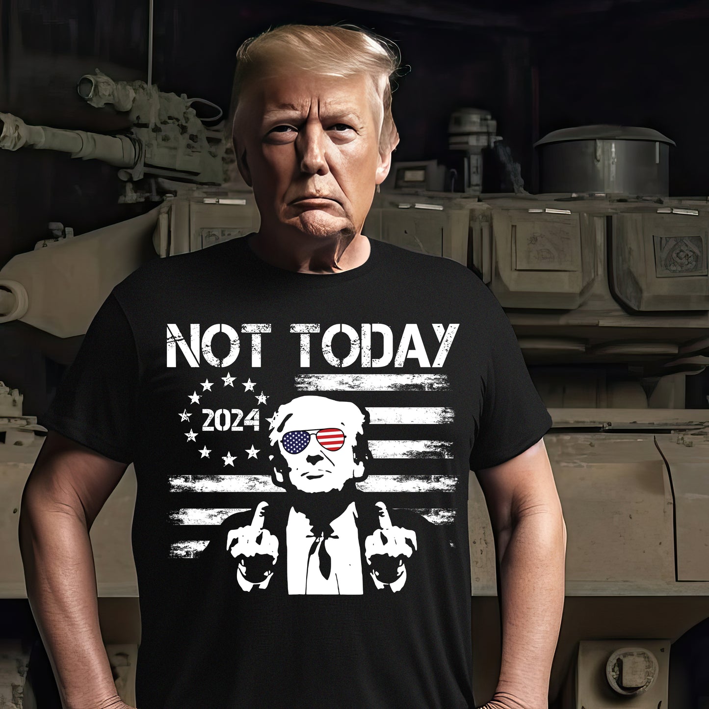 Not Today Trump 2024 Shirt