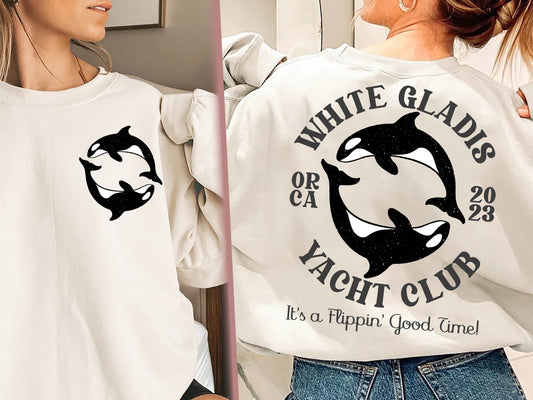 White Gladis Yacht Club Shirt