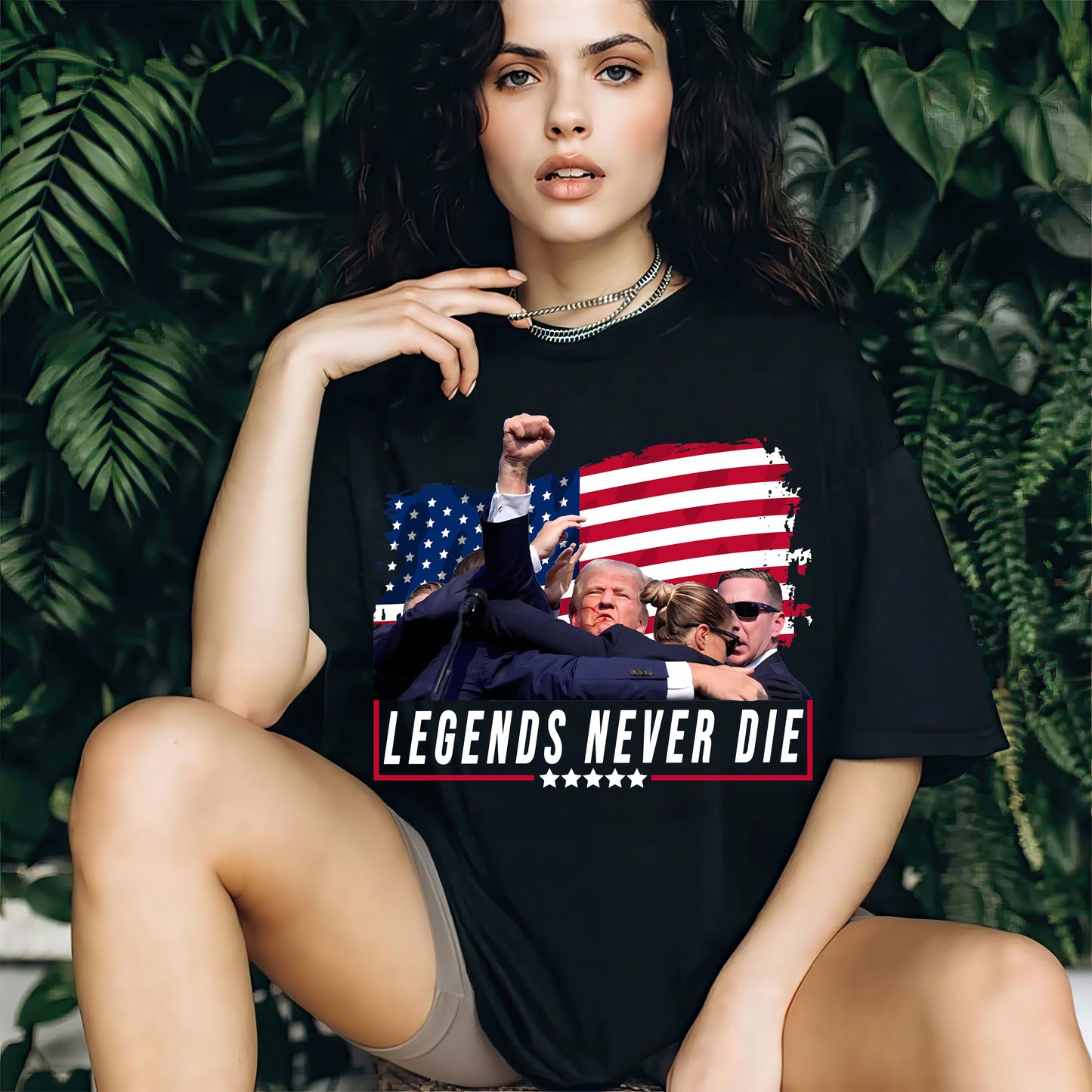 Legends Never Die Trump Shirt