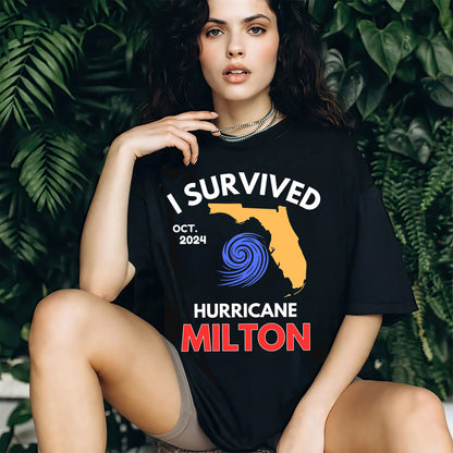 I Survived Oct 2024, Hurricane Milton Shirt