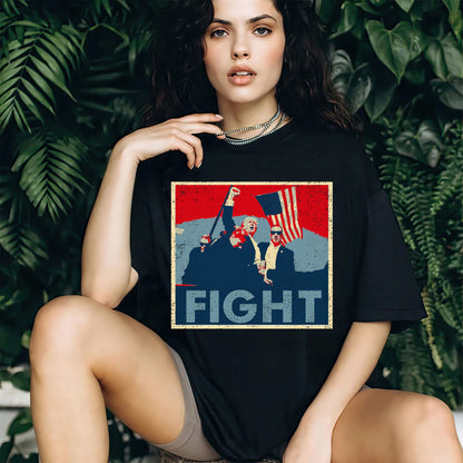 President Donald Trump Fight Shirt