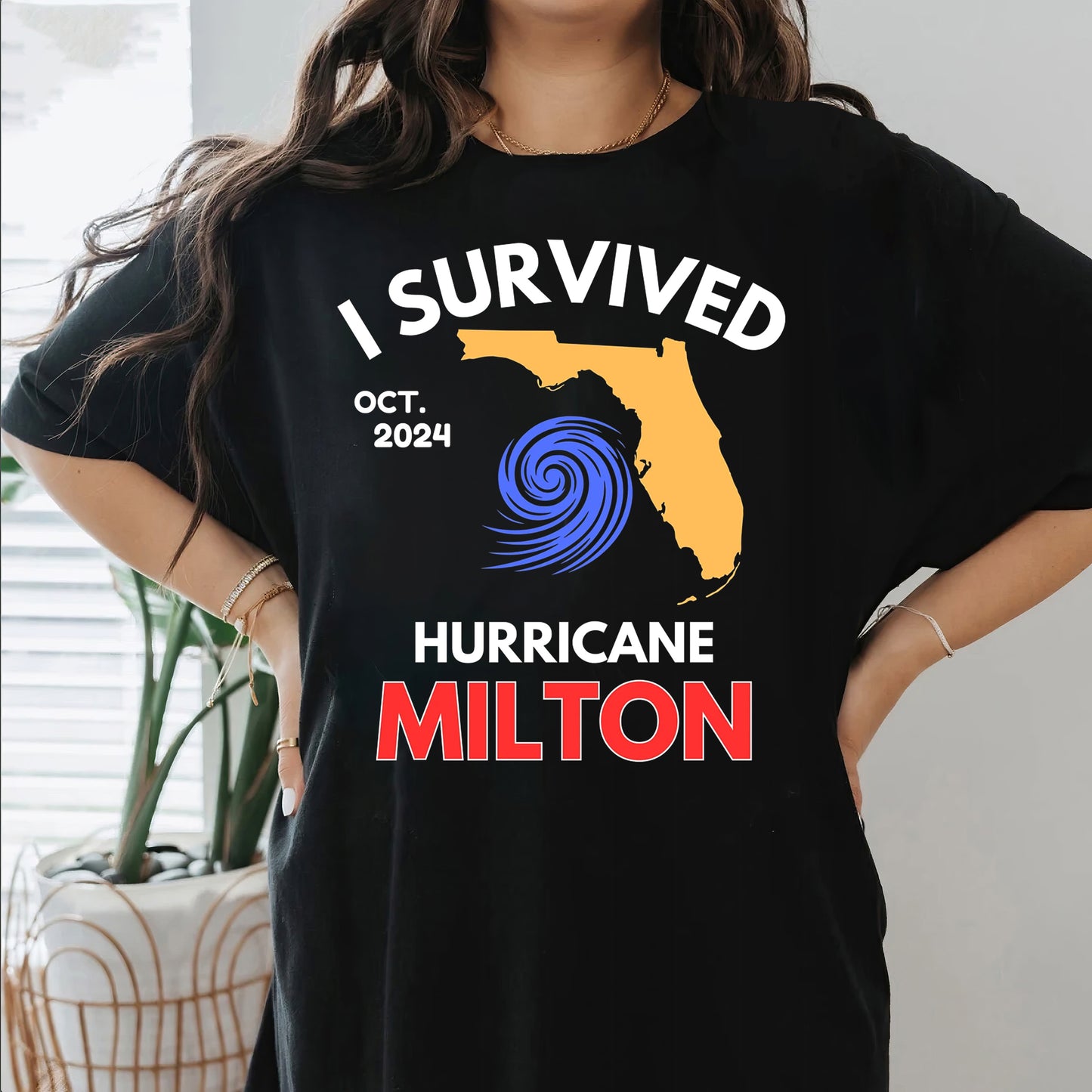 I Survived Oct 2024, Hurricane Milton Shirt