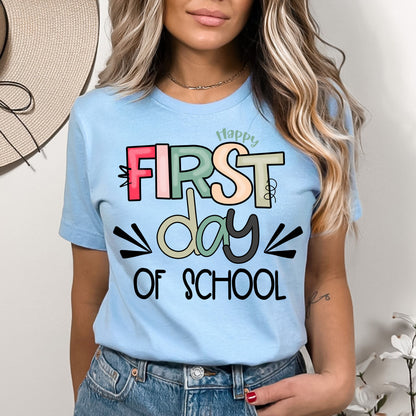 First Day Of School Shirt