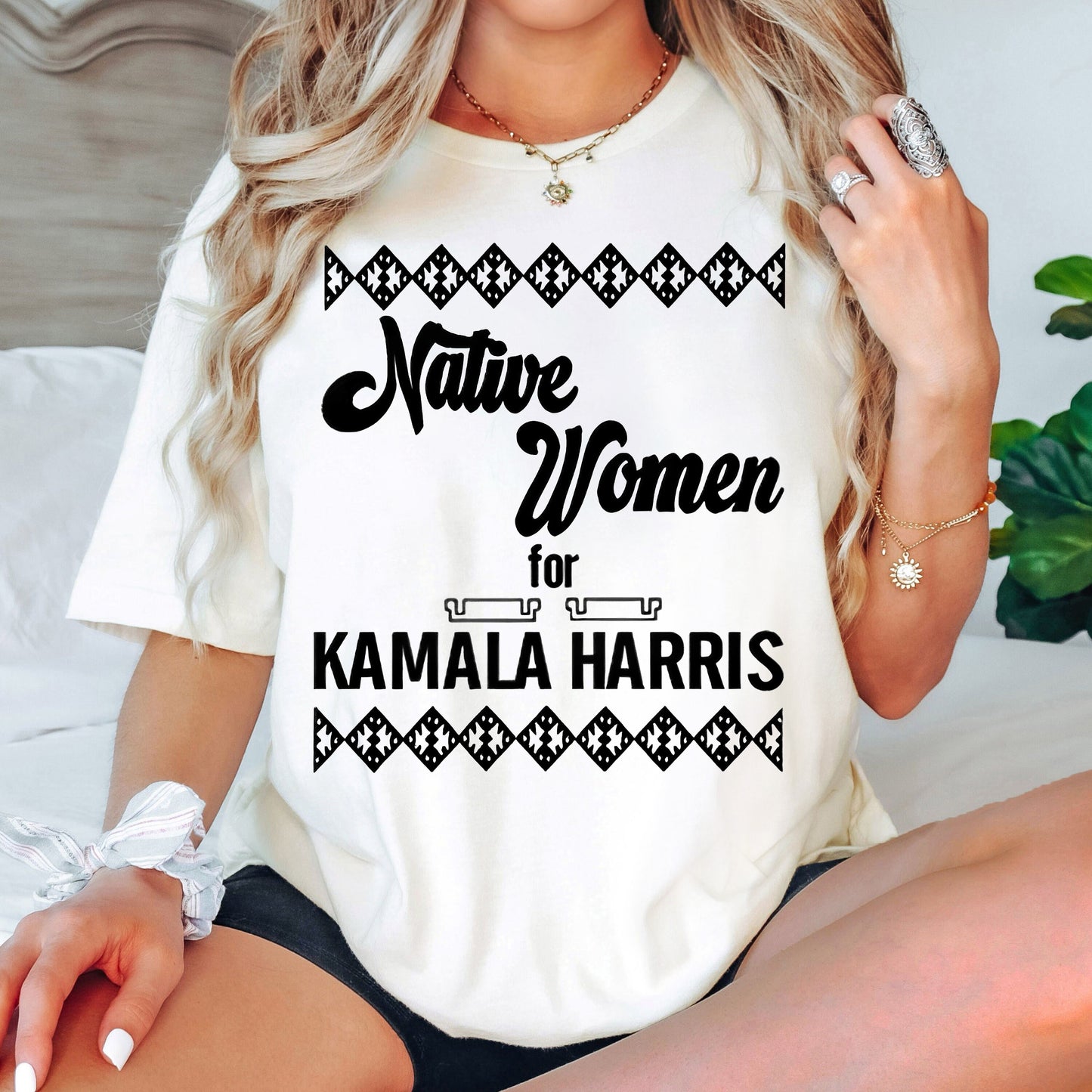 Native Women For Kamala Harris Shirt