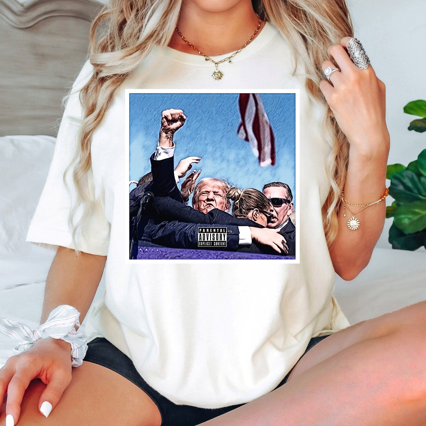 Trump Shooting Photo 2024 Shirt