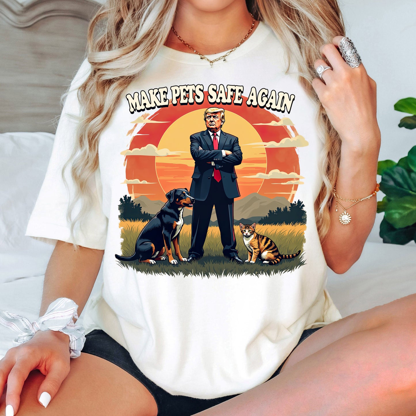 Make Pets Safe Again Trump Shirt