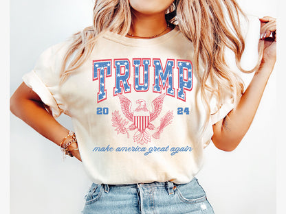 Make America Great Again Trump 2024 America Eagle Shirt