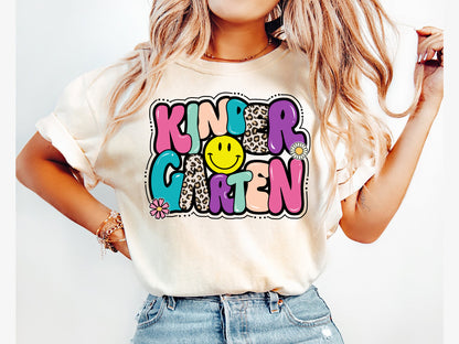 Kinder Garten Cute Groovy Shirt