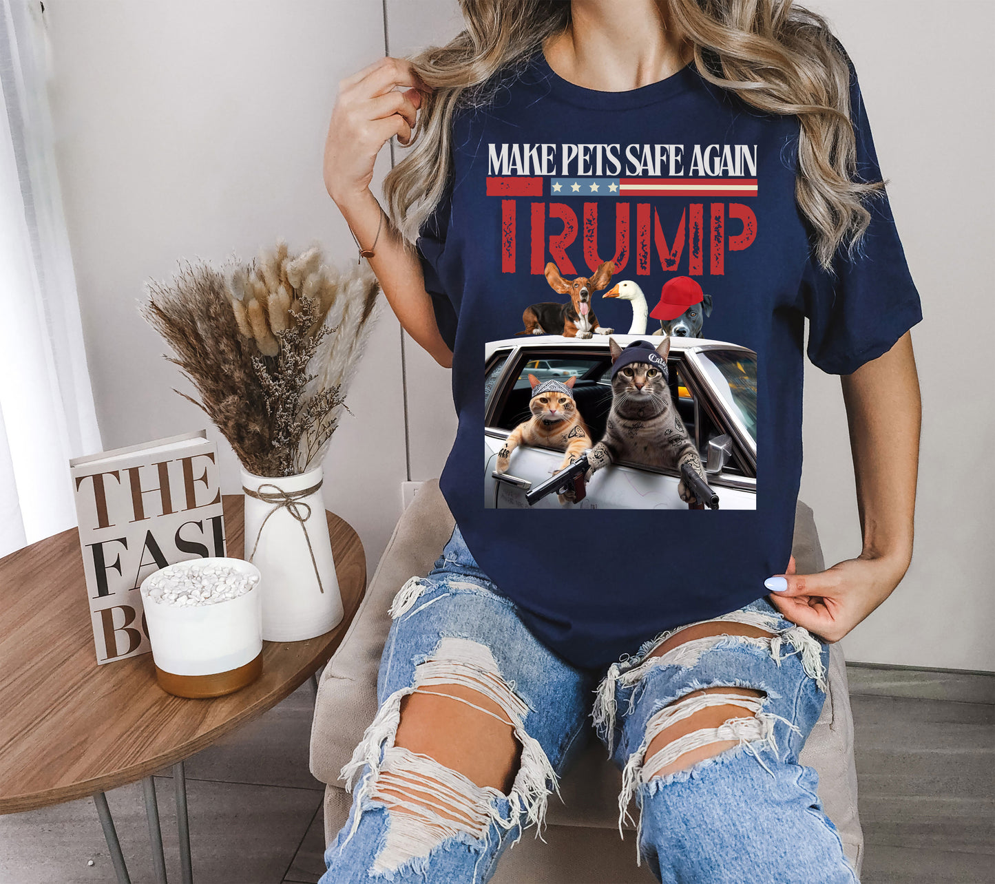 Make Pets Safe Again Trump 2024 Shirt