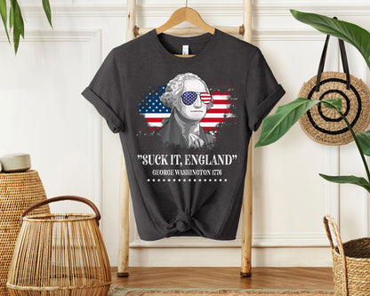 Suck It England 1776 Washington Shirt