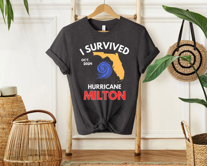 I Survived Oct 2024, Hurricane Milton Shirt