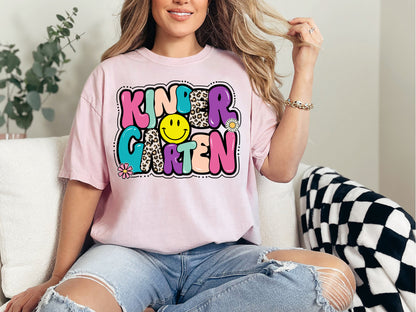 Kinder Garten Cute Groovy Shirt