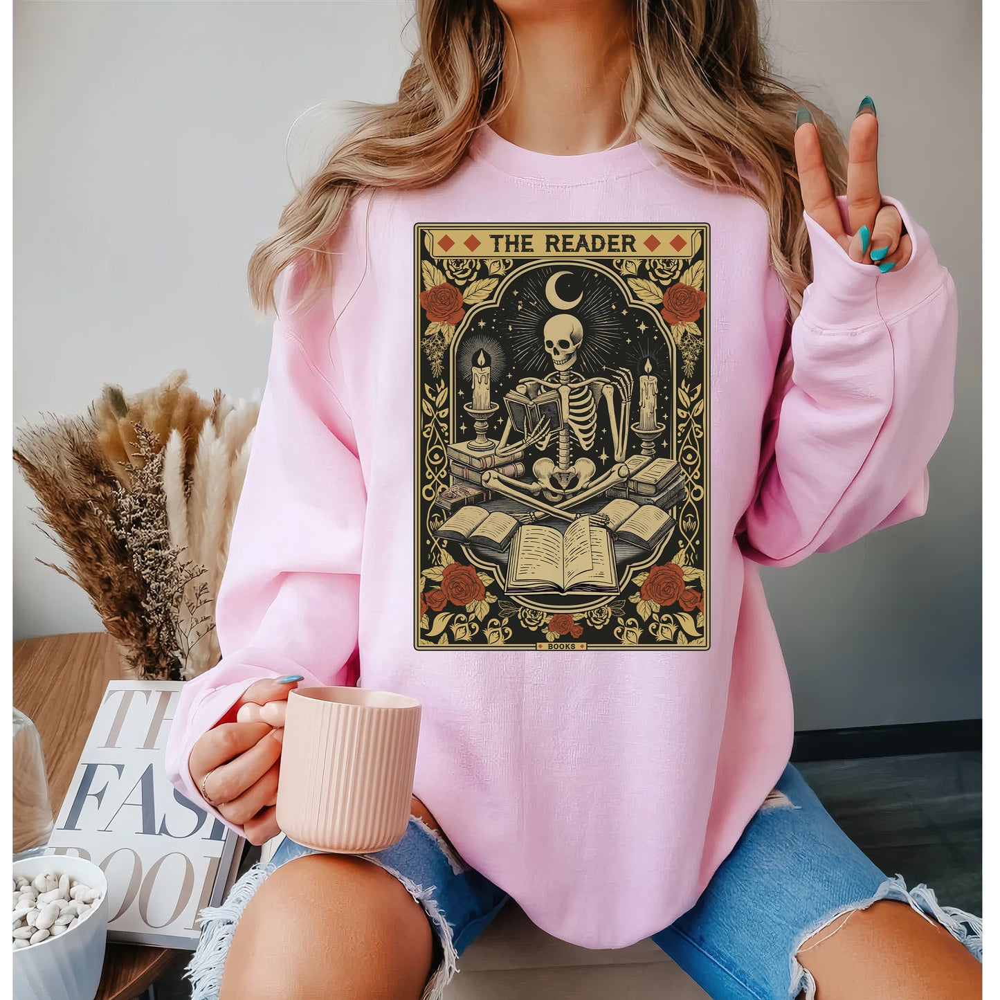 The Reader Tarot Deck Halloween Shirt