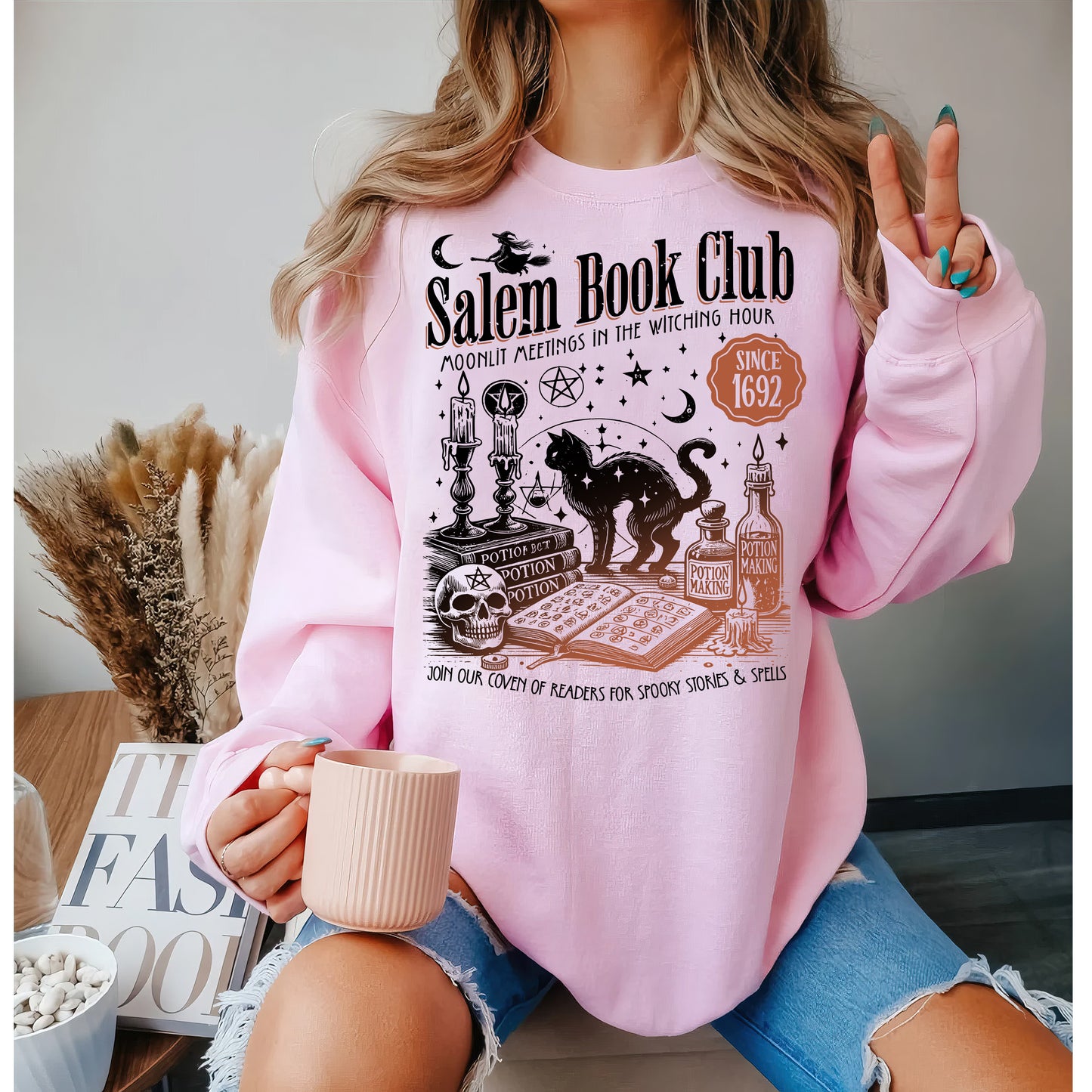 Salem Book Club Halloween Shirt