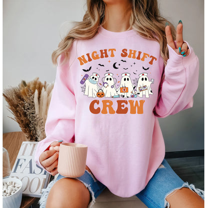 Night Shift Crew Halloween Shirt