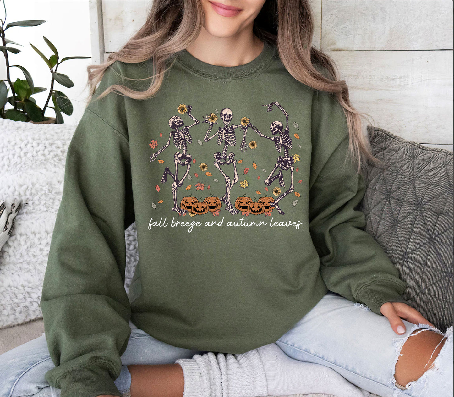 Fall Breeze And Autumn Leaves Shirt