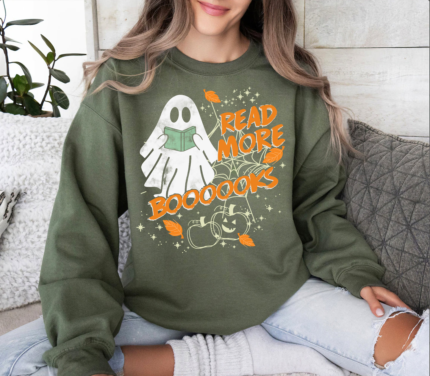 Read More Books Halloween Ghost Shirt