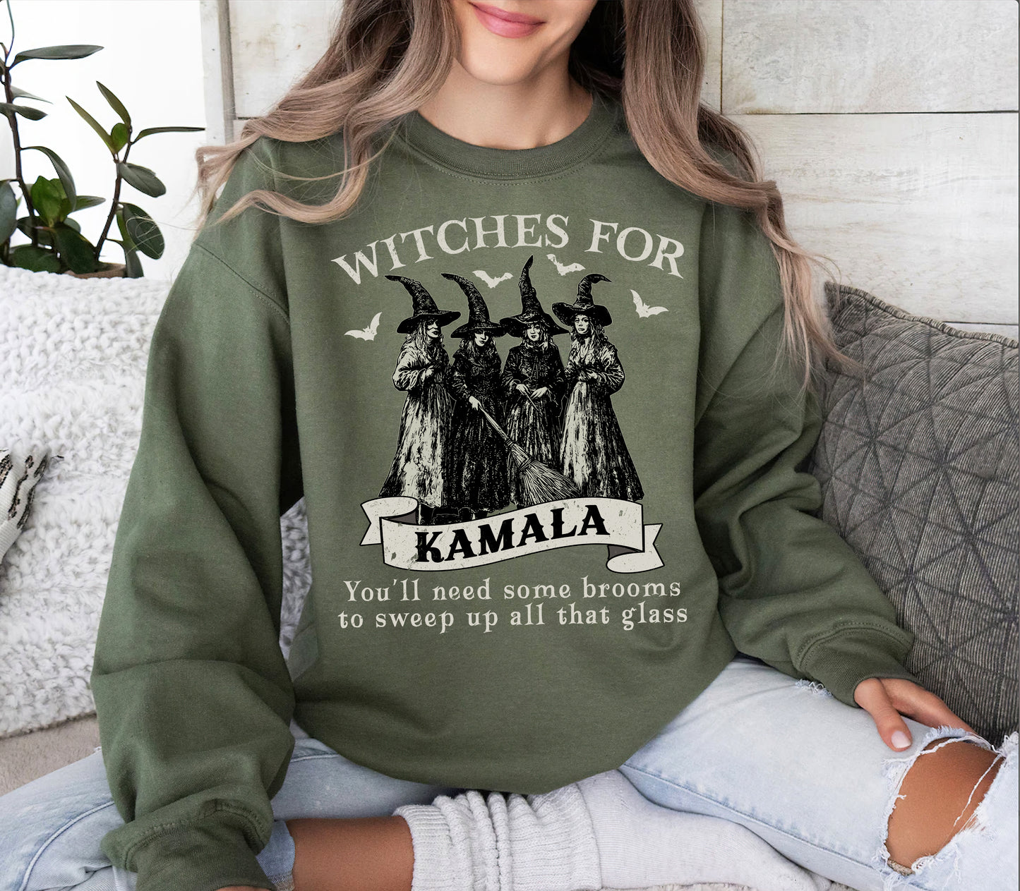 Witches For Kamala Halloween Shirt