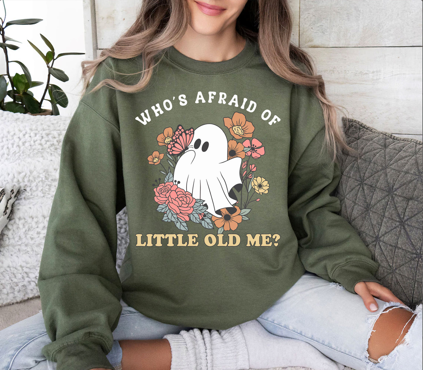 Who's Afraid Of Little Old Me Halloween Shirt