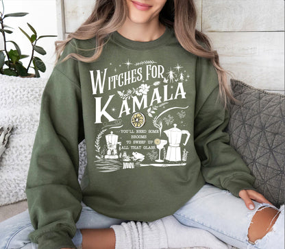 Witches for Kamala Halloween Shirt