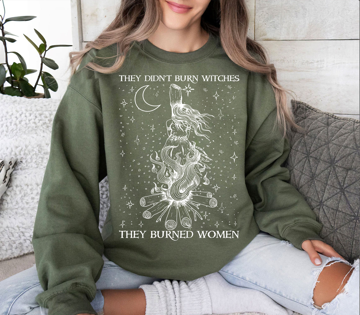 They Didn't Burn Witches They Burn Women Shirt