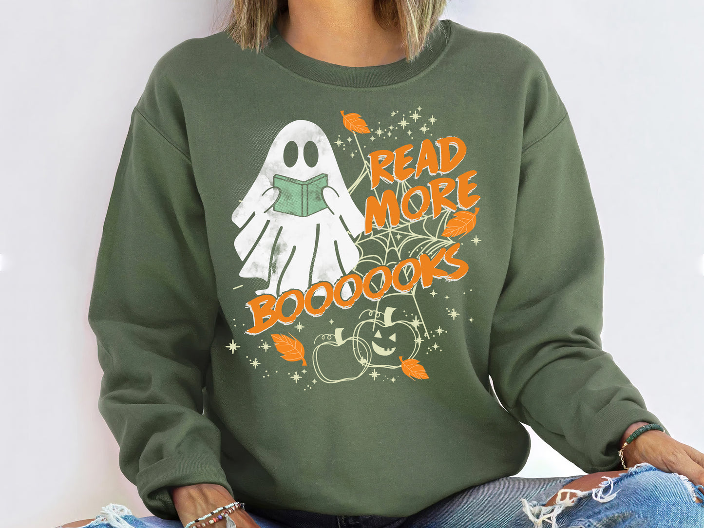 Read More Books Halloween Ghost Shirt