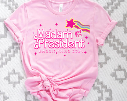 Madam President Harris Walz 2024 Shirt