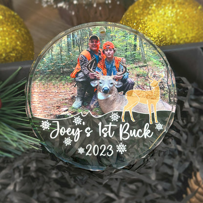 Custom Photo Hunting Ornament