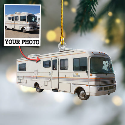 Custom RV Photo Ornament