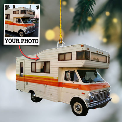 Custom RV Photo Ornament