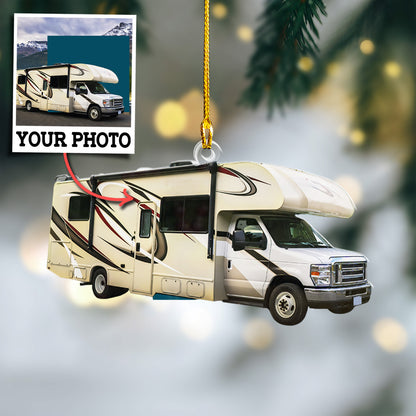 Custom RV Photo Ornament