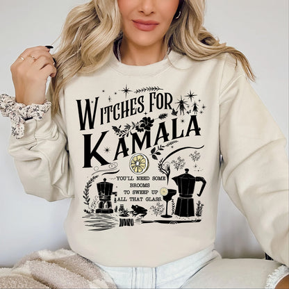 Witches for Kamala Halloween Shirt