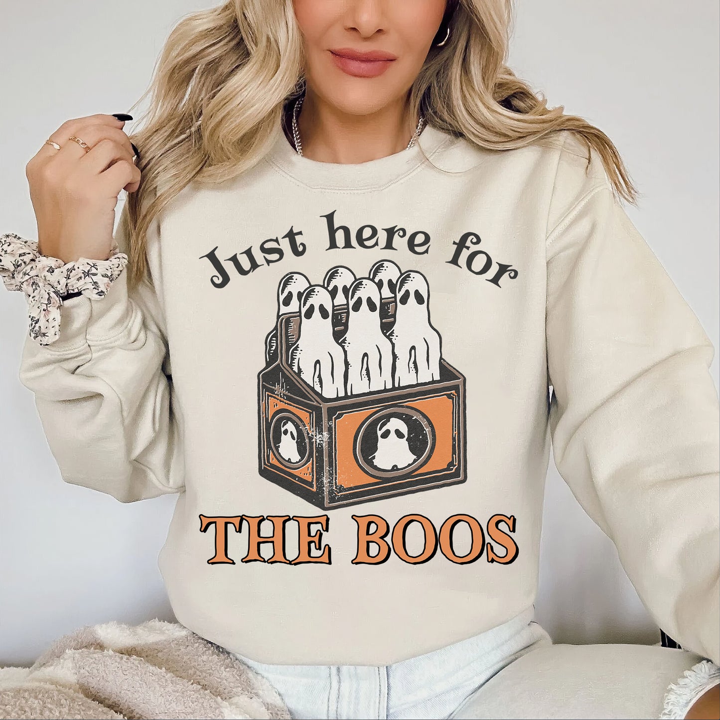 Just Here For The Boos Halloween Shirt