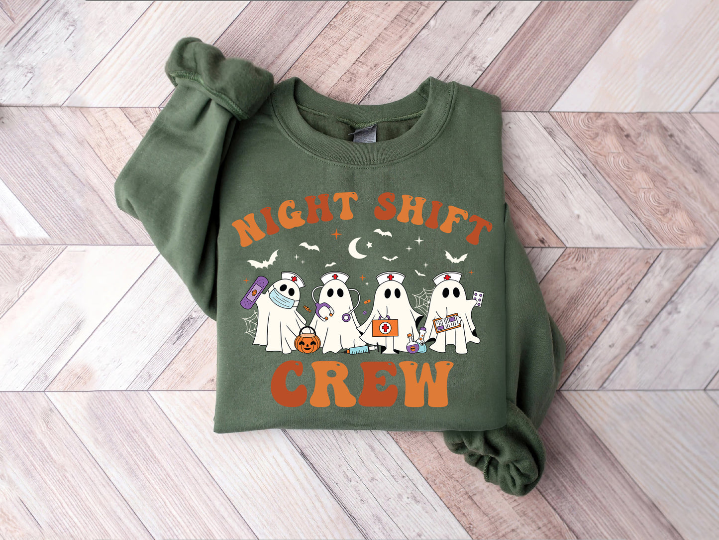 Night Shift Crew Halloween Shirt