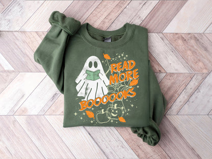 Read More Books Halloween Ghost Shirt