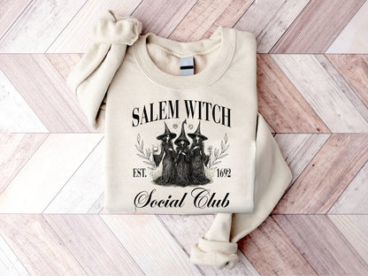 Salem Witch Social Club Est 1692 Halloween Shirt