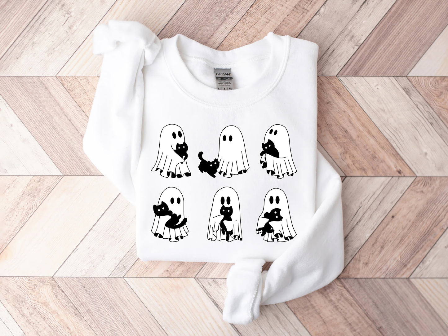 Halloween Black Cat Shirt