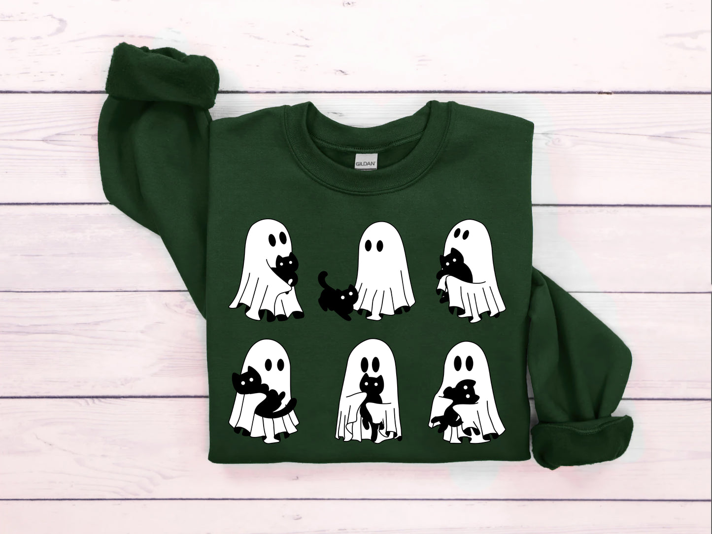 Halloween Black Cat Shirt