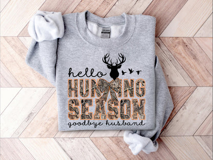 Hello Hunting Season Goodbye Boyfriend Shirt