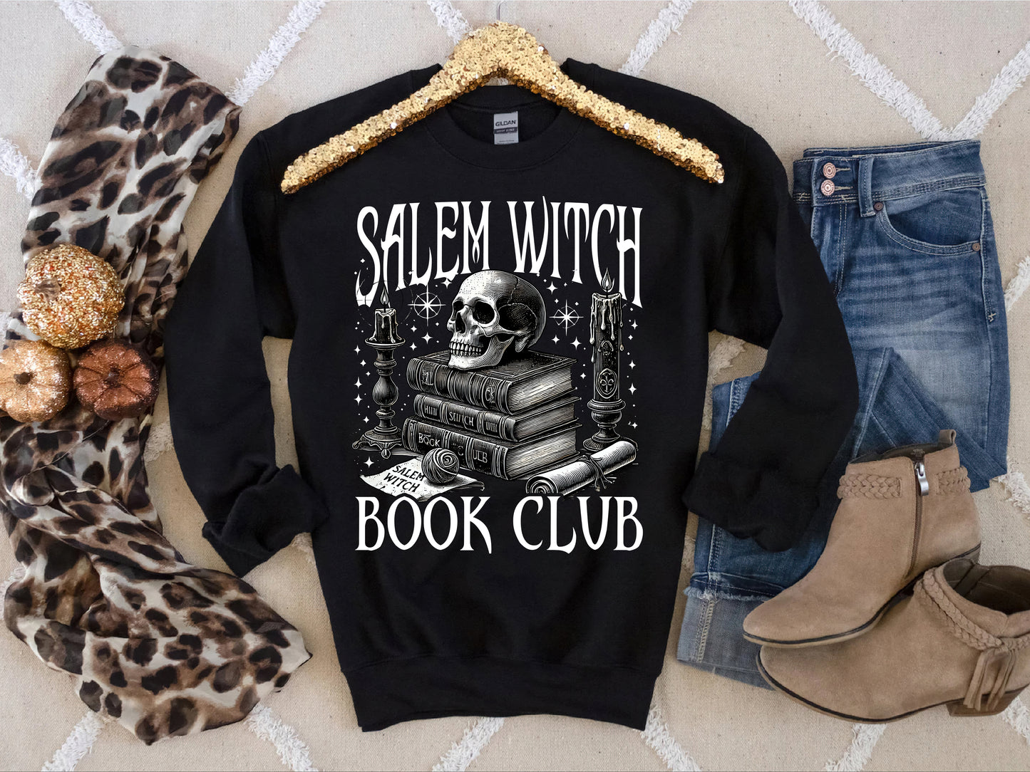 Salem Witch Book Club Shirt