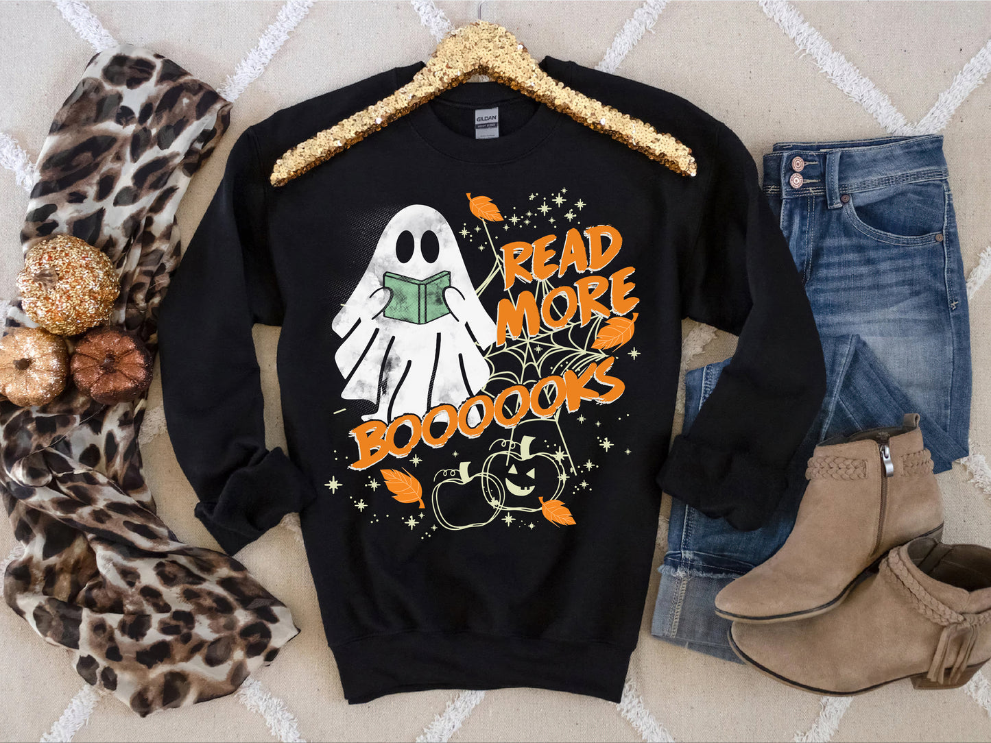 Read More Books Halloween Ghost Shirt