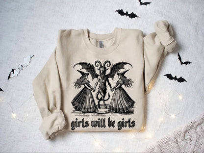 Girls Will Be Girls Halloween Shirt