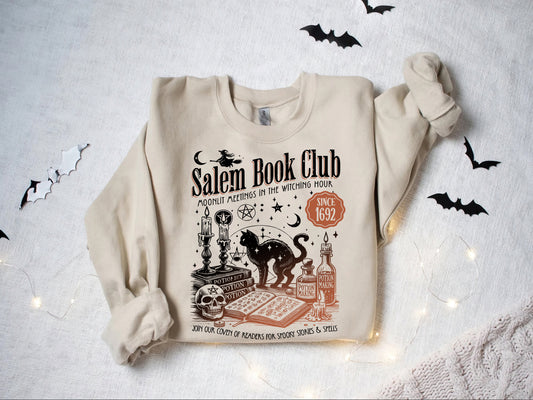 Salem Book Club Halloween Shirt