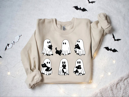 Halloween Black Cat Shirt