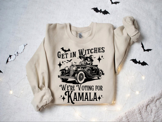 Get In Witches We're Voting For Kamala Shirt