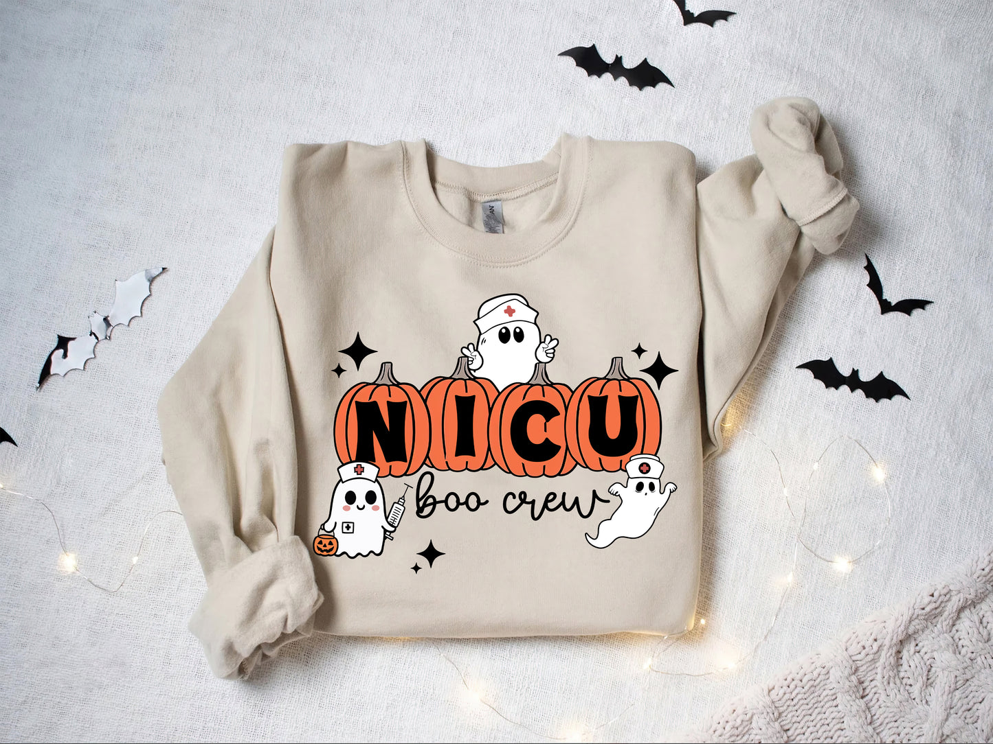 NICU Boo Boo Crew Shirt